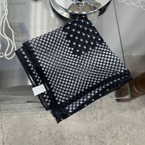 SOLING Yarn Retro Dots Classic Style Camellia 24 New Arrival Silk Scarf Square Scarf Shawl Scarf Fancy Scarf Fashion