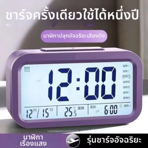 FEIZHUXIANSEN | Automatic Voice Time Reporting Alarm Clock 24h