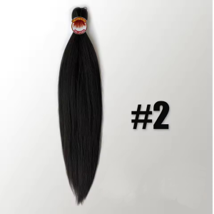 38 inch Synthetic braiding hair-4x braid Sensationnel pre-stretched kanekalon flame retardant for box braid and twist for Women