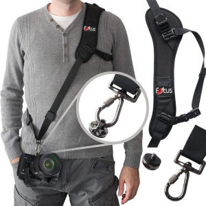 New Portable Shoulder Sling Belt: Adjustable Camera Neck Strap For Nikon Canon