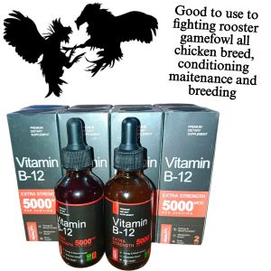 Super B12 5000Mcg for all animals gamefowl bird pigeon dog and cat