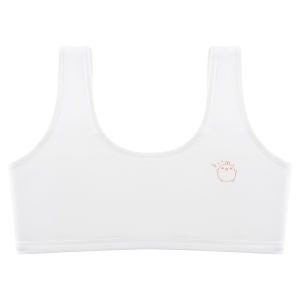 Miiow | Teenage Girls Underwear Development Period Anti-Bulge Bra Childrens Sports Class Exclusive Shockproof Vest Cat Girl Brand