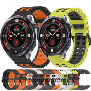 22mm Silicone Wrist Strap For OnePlus Watch 3 2 2R/OnePlus 46mm Ocean Band For OPPO Watch 4Pro X X2/Realme Watch S2 S 2 3 3 Pro