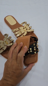 YONGYOHANA - Ester Sandal Selop Teplek Wanita Kekinian - Sendal Flat Terbaru Tali Slip On Sandal