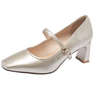 Agsdon | Elegant Comfortable High Heel Mary Janes