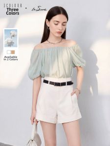 3COLOUR·S | High Waist Loose Culotte Shorts For Work