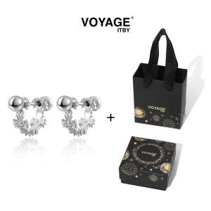 Titanium Alloy U-Shaped Straight Pin Earrings Womens Sleepwear Friendly Ear Studs Non-Removable Fashion Jewelry