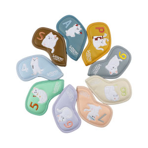 B·C·GOLF | Cute Cat Design Waterproof Dust-proof Golf Iron Head Cover