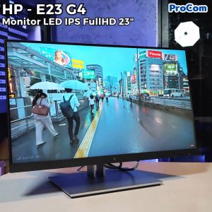 จอคอมพิวเตอร์ HP รุ่น E23 G4 จอ LED IPS 23" จอ FullHD LED IPS ขนาด 23 นิ้ว ปรับแนวตั้งได้ ภาพสวย จอสวย จอคอมมือสอง [USED]