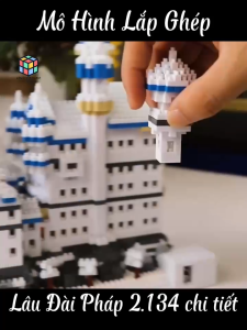 Đồ chơi Xếp Hình - Lắp ráp Mô hình Lâu đài New Swan Stone gồm 2.134 chi tiết - Đồ chơi phát triển trí tuệ