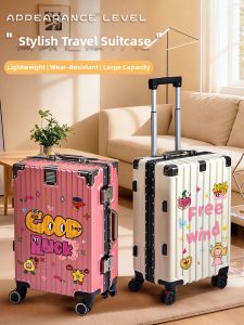 YINSHANG | Durable Aluminum Frame PC Luggage 20 Inch