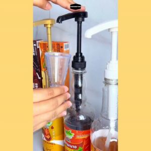 Syrup Pump Set of 5 for Torani Davinci Starbucks - Choose: Gold Black White Pink Pumps - 750ml Syrups Varganation