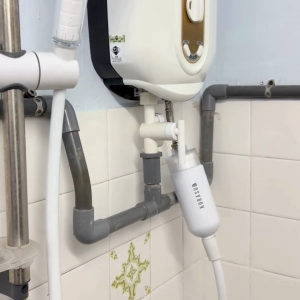 KURASU High-Quality Venti Shower Water Purifier with PP Cotton Filter and Granular Activated Carbon - Easy Installation Long-Life Filter