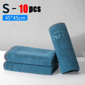 YIJU | 10pcs 35*75cm Microfiber Car WashIing Towel Lint-Free Car Cleaning Towels Ultra-Soft Drying Cloth Car Detailing Washing Supplies