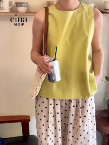 Einashop Leelia Sleeveless Blouse Signature Collection