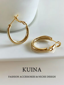 kuina | Unique Earrings Circular Design Luxurious Feel