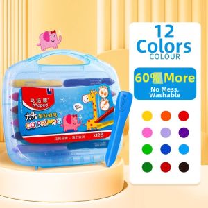 Maped | Child-Friendly Easy-Grip Wax Crayon