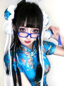 New Chinese Style Cheongsam Dress Halloween Christmas Cosplay Uniform Soft Girl Maid Skirt Short Cheongsam Daily Wear