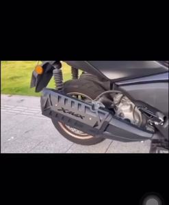 Motorcycle Exhaust Cover for Yamaha XMAX 300 250 2018 - 2023 V1 V2 Heat Shield Decoration Guard Accessories