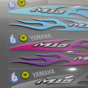 Stiker Mio Api Striping Transparan Mio 2003-2008