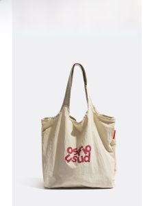 MABULA | Stylish Letter Nylon Tote Bag