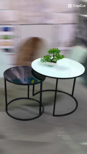 [HCM] Bàn sofa sang trọng Bàn sofa 1S Bàn decor đẹp giá rẻ HCM ship hỏa tốc 60*45cm