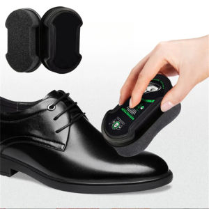 1/3pcs Double Sided Cleaning Sponge 2-in-1 Function for Polishing Leather Shoes & Scrubbing Quick Shine Household Care Tool