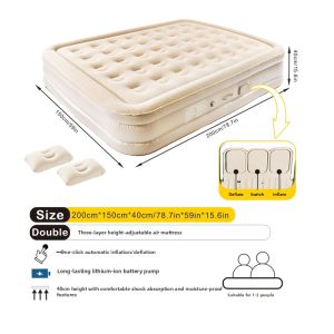 MLZH | Auto-Inflatable Air Mattress For Home And Outdoor