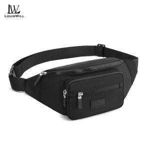 LouisWill กระเป๋าคาดอกแฟชั่นถุงเอวกันน้ำกระเป๋ากีฬากระเป๋าวิ่งกลางแจ้งความจุขนาดใหญ่กระเป๋าลำลองกระเป๋าครอสบอดี้กระเป๋าออกกำลังกายกระเป๋าโทรศัพท์กระเป๋าเดินทางกระเป๋าธุรกิจ