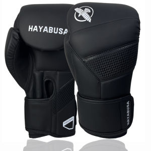 HAYABUSA classic matte black boxing gloves kids adult mma boxing combat taek wondo sanda kicking punch bag gloves muay thai fighting hand protections boxing gear comfortable gloves