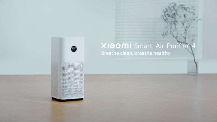 Xiaomi Smart Air Purifier 4 (TH Version) เครื่องฟอกอากาศรุ่นใหม่ล่าสุด สำหรับห้อง 48 ตร.ม. เครื่องฟอกอากาศ ป้องกันกลิ่น (รับประกันศูนย์ไทย 1 ปี)