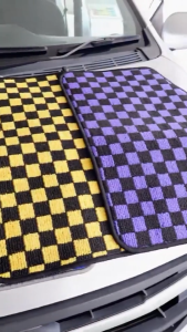 DADU Floor Mat [5PCS/SET]| Universal Car Carpet | Anti Slip Rubber Tip | SUITABLE FOR ALL CARS (Front 2PCS+Back 3PCS)