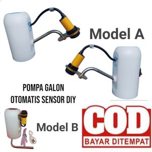 Pompa air Galon otomatis sensor DIY mesin cuci tangan portabel