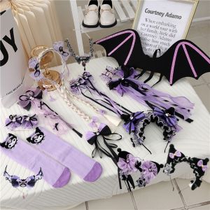 Handmade Halloween Magic Wand Wings Princess Hairband Performance Props Childrens Accessories Cartoon Style Basic Packaging