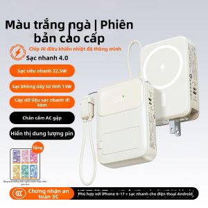 Jipingfan | Sạc Dự Phòng Không Dây Từ Tính