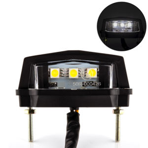 UNIVERSAL NUMBER PLATE 3 LED LIGHT LAMP