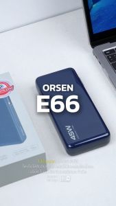 [โค้ดลดพิเศษ] Orsen E60 E66 แบตสำรอง 10000mAh / 20000mAh มีสายในตัว ชาร์จเร็ว PD 22.5W / 45W Eloop พาวเวอร์แบงค์ Type C PowerBank PPS Fast Charge เพาเวอร์แบงค์ Power Bank