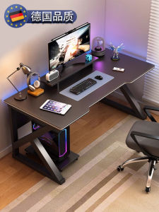 Modern Minimalist Computer Desk Bedroom Gaming Table Simple Student Study Desk Office Workbench Artificial Board No Storage