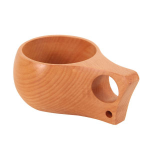 Creative Wood Nordic Travel Cup With Handle