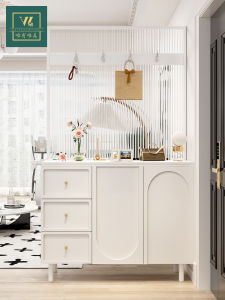 Weimei | Decorative French Cream Style Entrance Hallway Shoe Cabinet