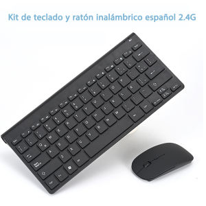 Hot Wireless Spanish Keyboard Mouse For Game PC Player TV Spanish Keyboard and Mouse Set 78Keys Gaming Keyboard Dropshipping