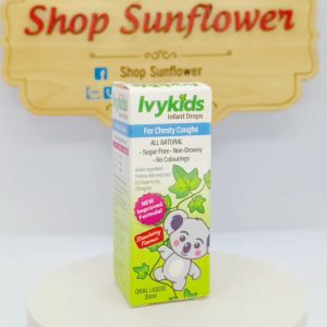 Tinh chất ho cho bé sơ sinh Ivy Kids Úc 20ml