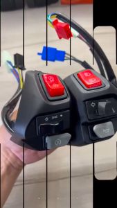 Bộ cùm công tắc NVX V1 có HAZARD PASSING cho Yamaha Ex135 5số NVX155 Exciter 135 4 số