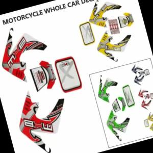Motorcycle Decal Sticker For CRF 50cc Pit Dirt Bike Racing Kohis CRF50 Paste