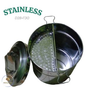 panci Cuangky D24D26 Dandang Cilok bakso Cilok Steamer set Alumunium & Stenlis pralatan dapur