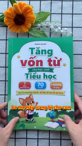 Sách: Tăng Vốn Từ Cho Học Sinh Tiểu Học!