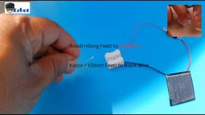 Ready Stock Solar LED Light Kit with Super Bright Switch Push button RBT School Project [Lampu Solar Kit] Transparent