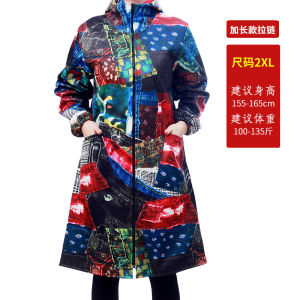 เสื้อกันเปื้อนกันน้ำหนา แขนยาว ผ้าขนแกะ ปุ่ม อบอุ่น ฤดูหนาว สำหรับทุกเพศ ทุกวัย เสื้อกันเปื้อนกันน้ำสำหรับใช้ในบ้าน