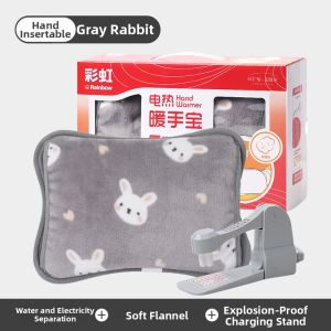 RAINBOW LAFFAIR | Rainbow Electric Heating Hand Warmer Anti-explosion Soft Plush