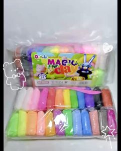 Magic Light Clay Colorful Clay Toys With Tools Air Dry Clay Toys Childrens Modeling Soft Clay